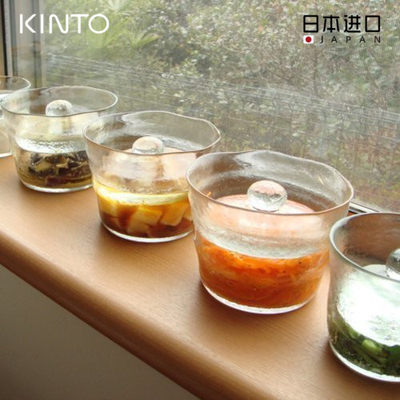 kinto进口重石渍物玻璃泡菜罐