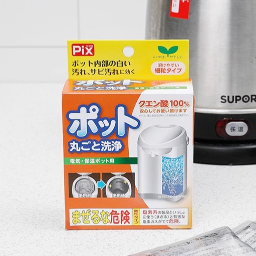 日本进口电热水壶除垢清洁剂