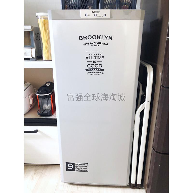 日本直送三菱电机电冰箱121升家用紧凑型超静音冷冻柜节能冰柜