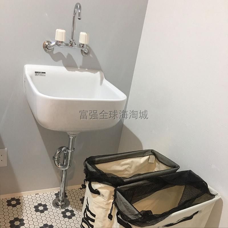 日本直送Toto/东陶屋家用壁挂式小肚盆/洗脸盆/洗衣盆/玄关洗手盆