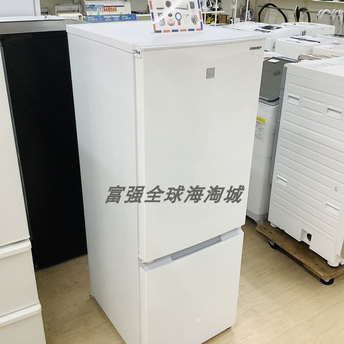 日本夏普25年新款179升小容量左右开门方向可切换两门冰箱
