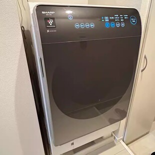 日本23年夏普11KG自动注液微高压清洗净离子群热泵滚筒洗衣机