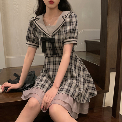 taobao agent Retro summer dress, skirt