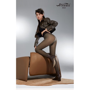 水光黑丝袜光腿神器女芬娜8920加厚秋冬美肤袜裤 裸感超自然打底裤