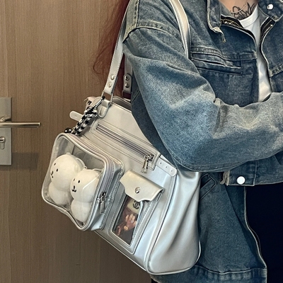 学院单肩包包斜挎日系