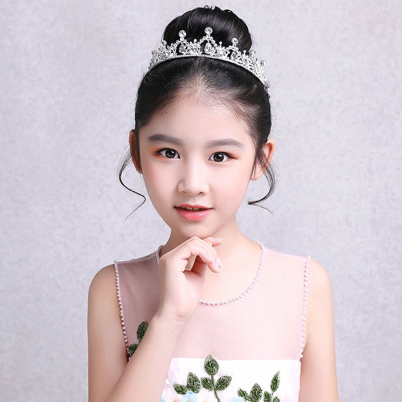 儿童皇冠发饰女童头饰公主皇冠发箍儿童头箍演出发饰女童头饰王冠