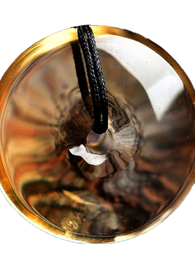 黄水晶平安扣男女款礼物