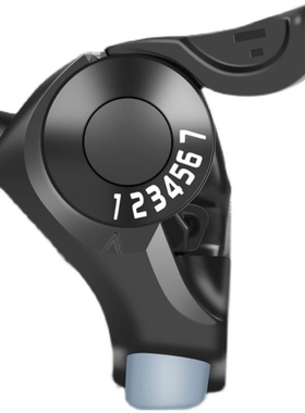 适用飞鸽折叠自行车指拨变速器7/21速前后拨调速器TX30-7 分体指