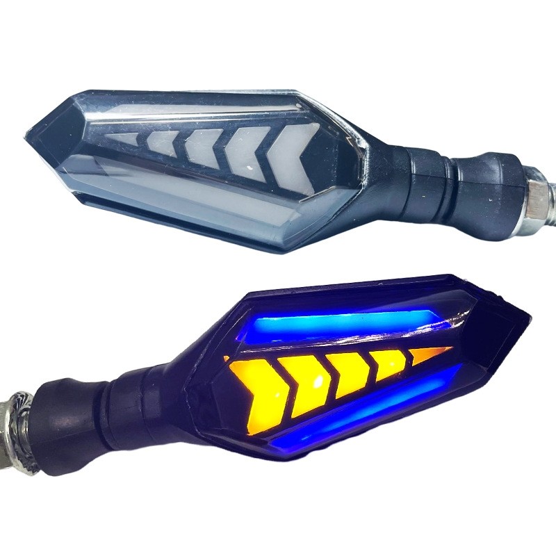 适用本田CrossCub幼兽CC110改装12V双面流水箭头转向灯改装灯