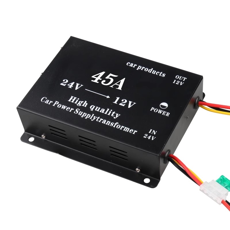 60A 24V 12V 车载电压变压器降压 DC/DC 转换器适用于汽车货车