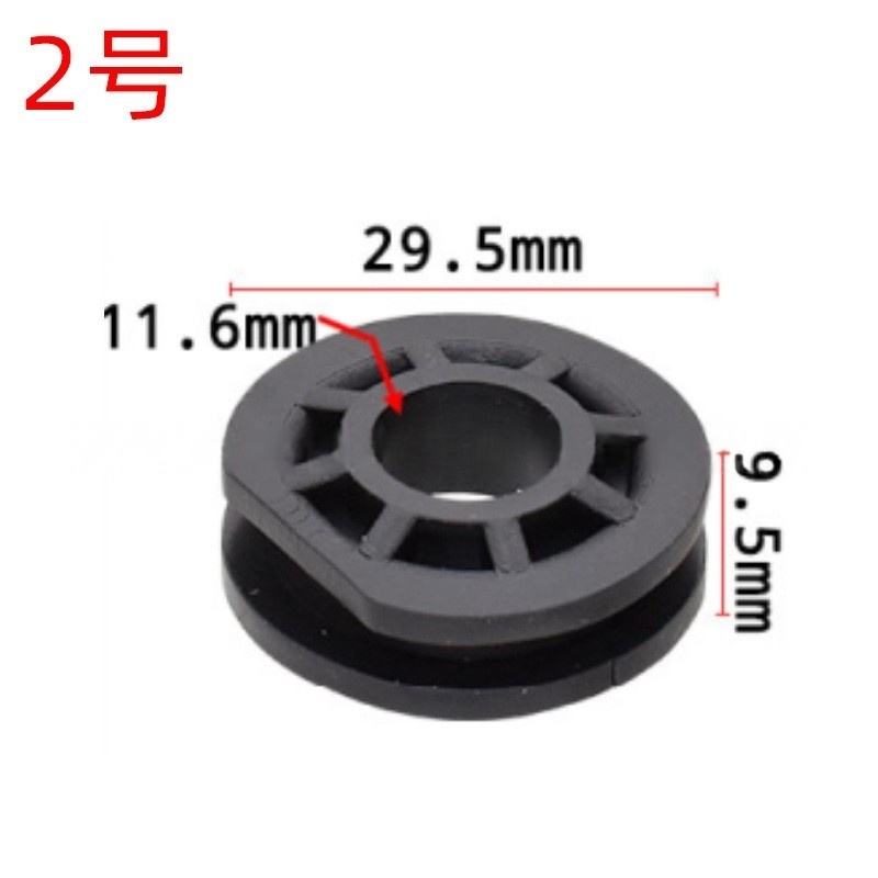 适用大众速腾宝来高尔夫7途观l探岳帕萨特朗逸迈腾空滤外壳胶墩