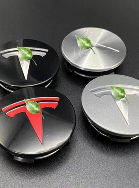 适用于特斯拉model3xs/MODEL3 轮毂盖中心车轮胎标标志改装