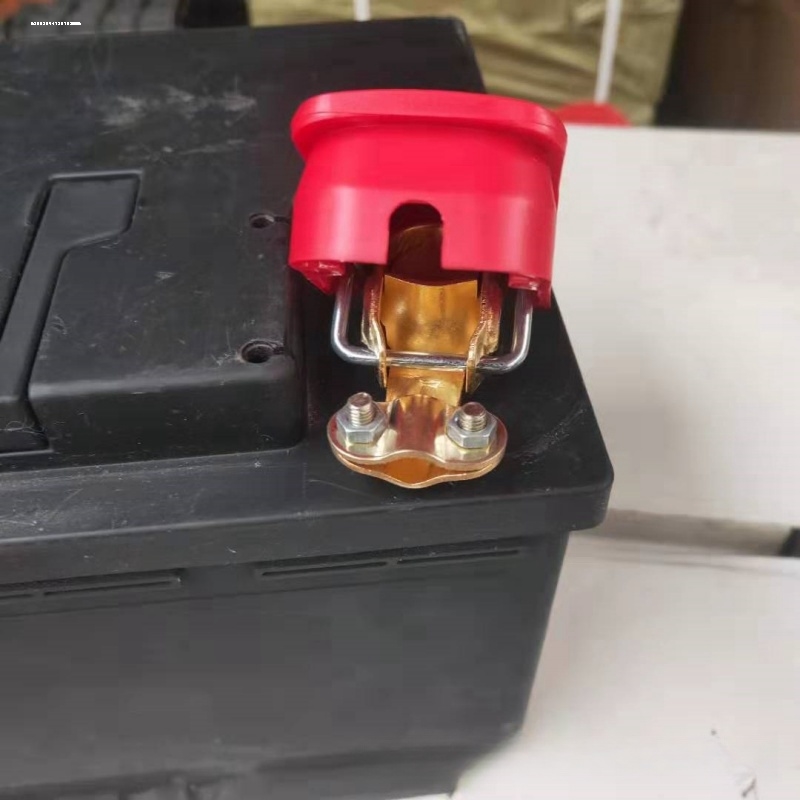 适用适24款领克07EM-P新能源汽车提拉式电瓶桩头红蓝壳带保护盖