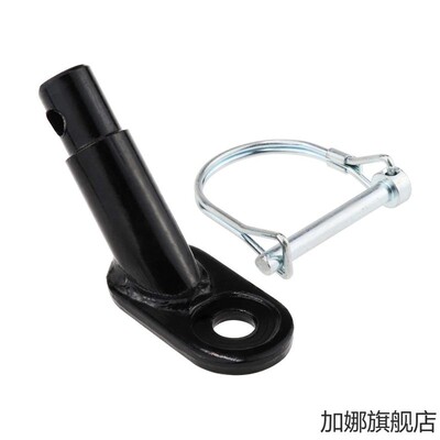 单车电动登山自行车拖挂连接器推车牵引头连接杆拖车钩配件后挂式