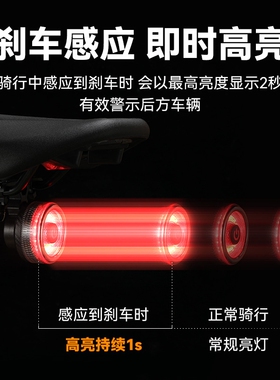 适用崔克domane al2/al4/marlin5/madone/fx4/mar夜骑灯尾灯