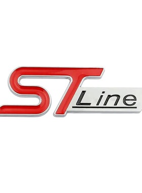 适用蔚来ET5ET7 EC6沃尔沃C60/XC90STline贴锐际叶子板侧标后尾标