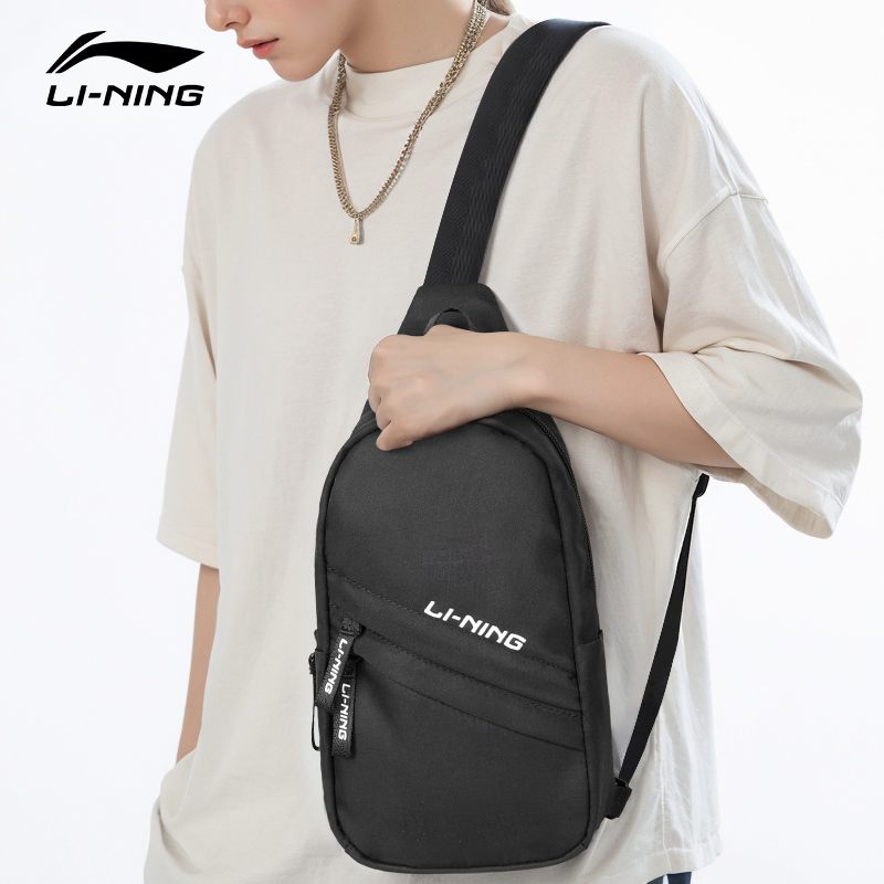 李宁单肩包官方正品2025年新款