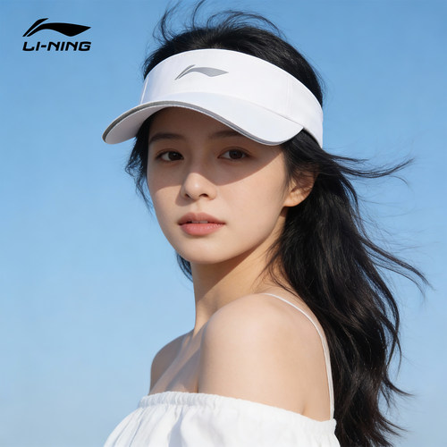 李宁空顶帽男女夏季防晒帽