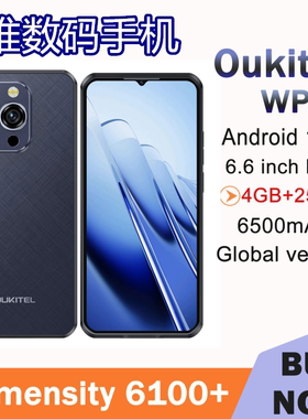 Oukitel WP52 6.6寸安卓14三防手机4+256全网通5G防水IP69大电池