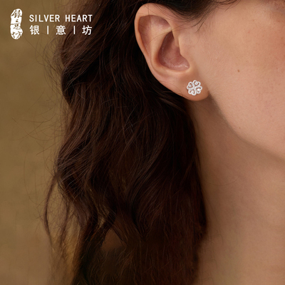 银耳钉999纯银养耳洞耳棒