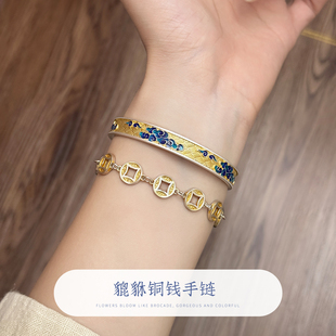 2025新款 七夕送女友礼物夏天叠戴手链组合轻奢小众高级感女款 足银