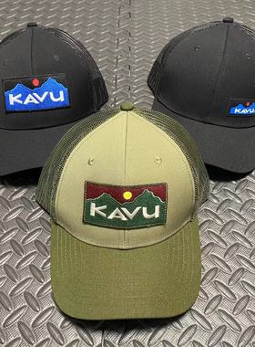 OrangeLAB KAVU户外网面卡车司机帽男女潮流百搭棒球帽夏季六片帽