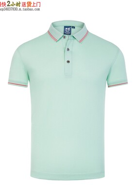 男女式情侣衫订制HL-99308酷爽丝光珠地短袖T恤衫印图案 浅果绿色