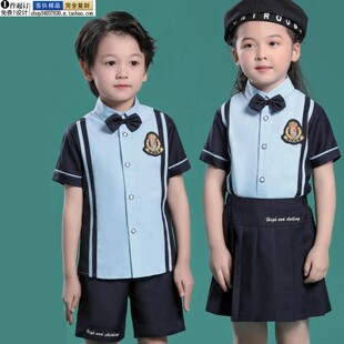 DML幼儿园园服校服英伦风幼儿园园服jk制服夏季 儿童短裙短裤 夏装