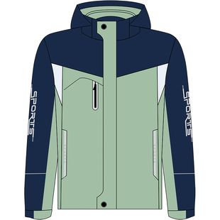 C02高中班服小学生校服套装 加绒保暖三件套定制团体班服 秋冬装