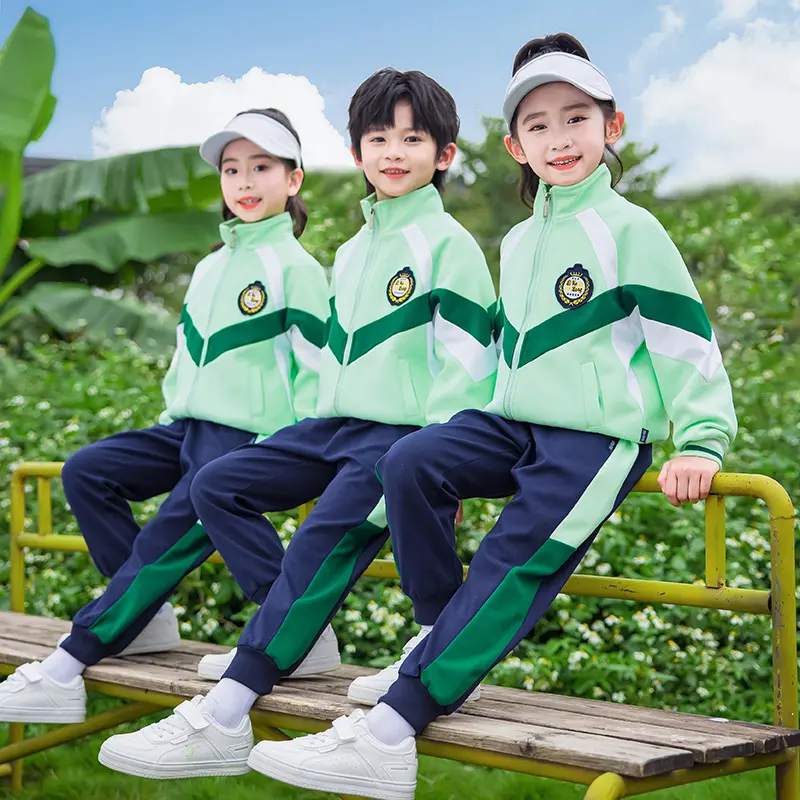 校服套装小学生春秋装运动会服装儿童一年级班服幼儿园园服三件套