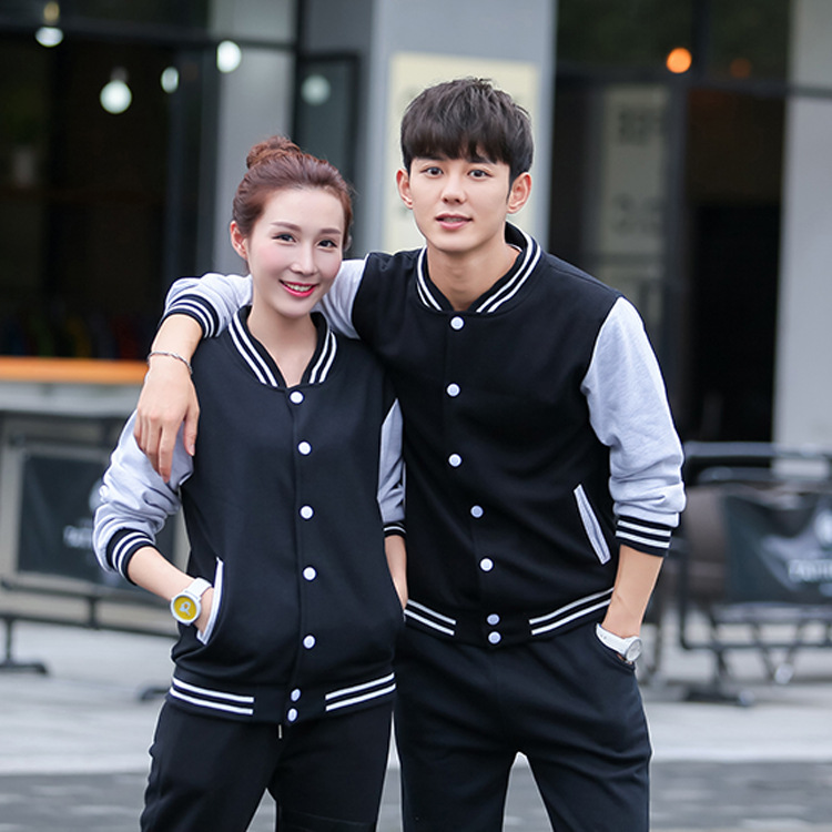 2018男女款加绒运动休闲棒球服