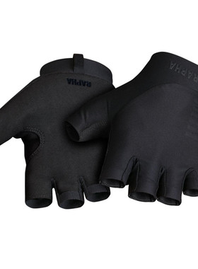 现货秒价Rapha PRO TEAM MITTS新款竞技版短指骑行手套 黑/蓝/白