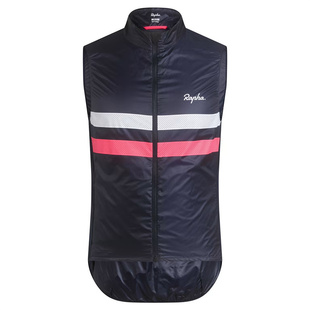 部分现货Rapha MEN'S BREVET GILET长途骑行防风马甲背心 防泼水