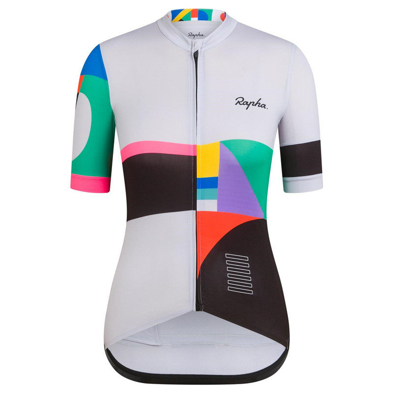 现货Rapha EF EUPHORIA PRO TEAM TRAINING JERSEY女队版训练车衣
