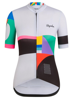 现货Rapha EF EUPHORIA PRO TEAM TRAINING JERSEY女队版训练车衣