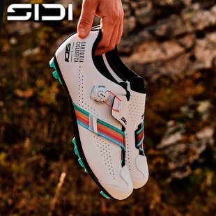 行货意大利SIDI COFFEE GRINDER限量版专业山地Gravel骑行锁鞋