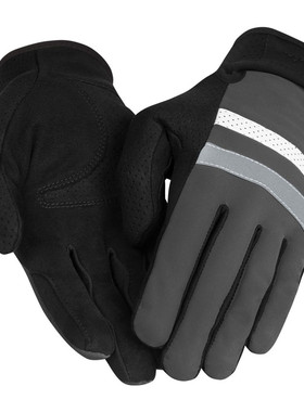 清仓现货顺丰Rapha BREVET REFLECTIVE GLOVES长途全指骑行手套