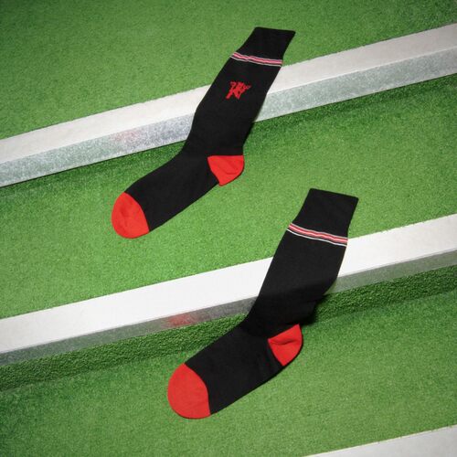 PaulSmith曼联红魔联名款骑行袜