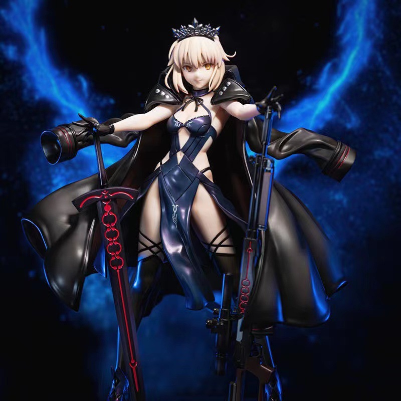 漫玩星球命运之夜阿尔托莉雅黑saber fate二次元动漫手办模型摆件
