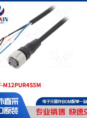 XS2F-M12PUR4S5M 传感器配件类型-连接引线