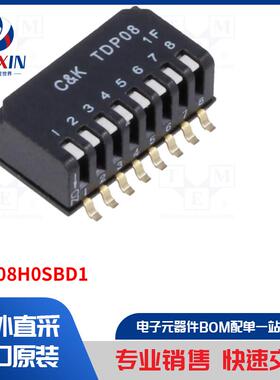 TDP08H0SBD1 开关类型-拨动开关