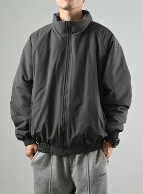 XGI 冬季棉衣男宽松立领棉服2025潮牌休闲日系户外防水加棉冲锋衣