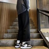 2025秋新款男士宽松裤子纯色休闲裤K962P48，男装休闲裤，星座1108-1