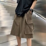 2025夏季男士宽松休闲短裤K263P40，男装牛仔裤，星座1108-1