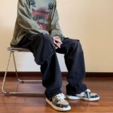 2025春中腰帅气直脚微弹慵懒男长裤青春潮流潮牛仔裤K902P58，男装牛仔裤，星座1108-1