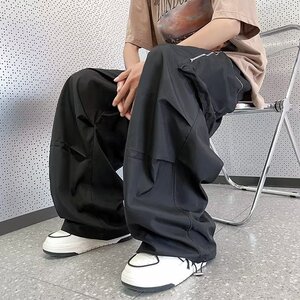 2025夏季新款薄款男士工装宽松休闲裤 K65 P40图片