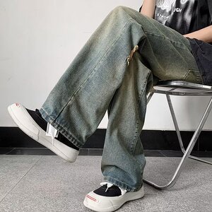 2025新款男士破洞牛仔裤 K956 P55图片
