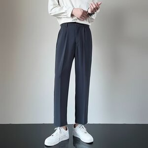 2025秋季男士西裤正装休闲直筒修身裤子 XK501 P42图片