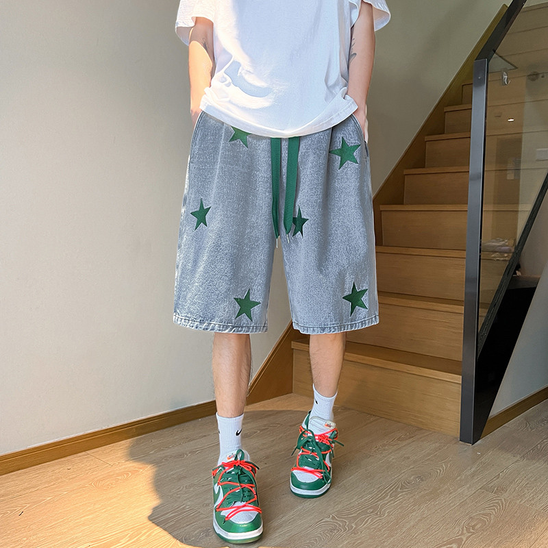 2025夏新款牛仔短袖DK307P50,男装T恤,星座1108-1