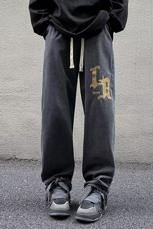 2025春牛仔裤男美式复古高街裤子直筒长裤宽松男裤K9902P45,男装牛仔裤,星座1108-1